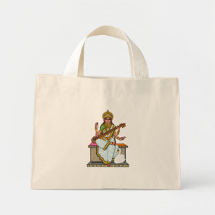 Goddess Saraswati Tote Bag