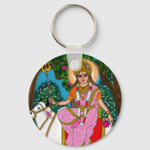 Goddess Shailputri Keychain