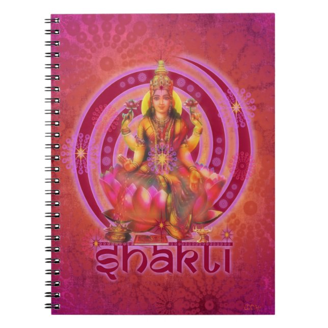 Goddess SHAKTI / LAKSHMI Notebook (Front)