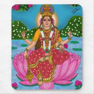 Goddess Siddhidatri Mouse Pad