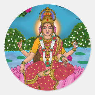 Goddess Siddhidatri Sticker