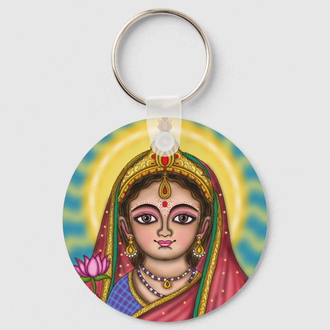 Goddess Sita Keychain (Front)
