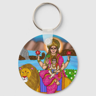 Goddess Skandamata Keychain