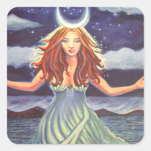Goddess Sticker - 'Queen Of The Tides'