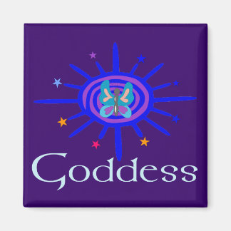 Goddess Sun and Stars Magnet