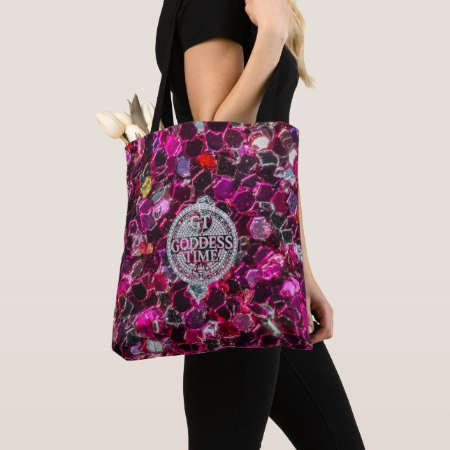 Goddess Time GT All-Over-Print Tote Bag (Close Up)