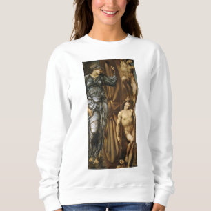 Goddess Turning the Wheel of Fortune (Burne-Jones) Sweatshirt