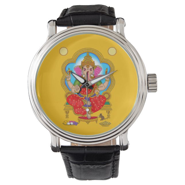 Goddess Vinayaki Clock Watch (Front)