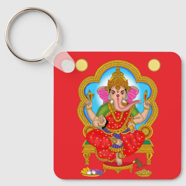 Goddess Vinayaki Keychain (Front)
