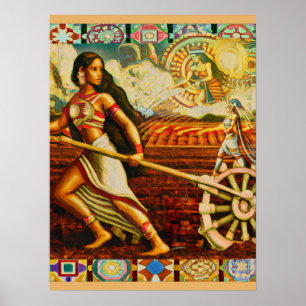 Goddesses of the Earth Poster