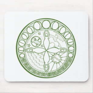 Goddesses of the Elements Mouse Mat