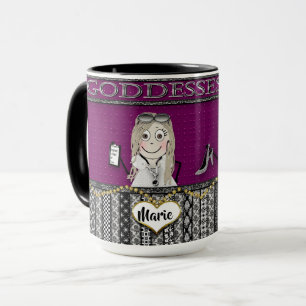 GODDESSES RULE -TWO GIRLFRIENDS -Nurse/Heels Mug