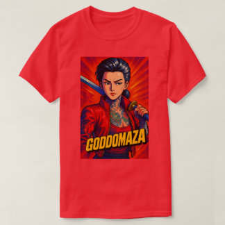 GODDOMAZA BAD A BIKER  T-Shirt