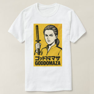 GODDOMAZA MOVIE POSTER YELLOW TEE