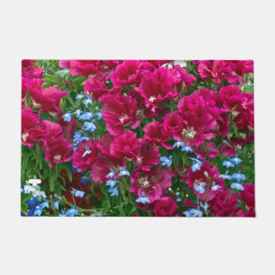 Godetia And Lobelia Doormat