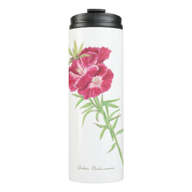 Godetia  thermal tumbler (Front)