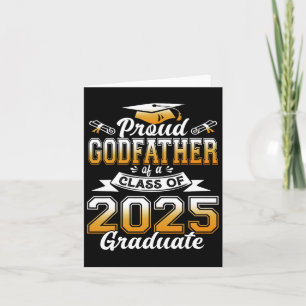 Godfather 2025 Graduation Proud Godfather Cl Of 20 Card