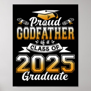 Godfather 2025 Graduation Proud Godfather Cl Of 20 Poster