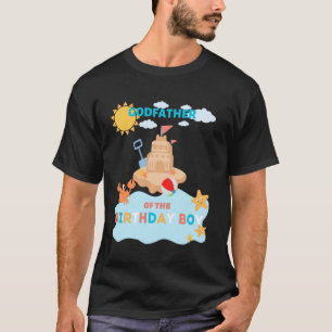 Godfather Beach Birthday Summer Bday Ocean Family T-Shirt