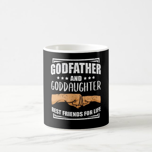 Godfather Goddaughter Godchild and Godfather Gift Coffee Mug (Center)