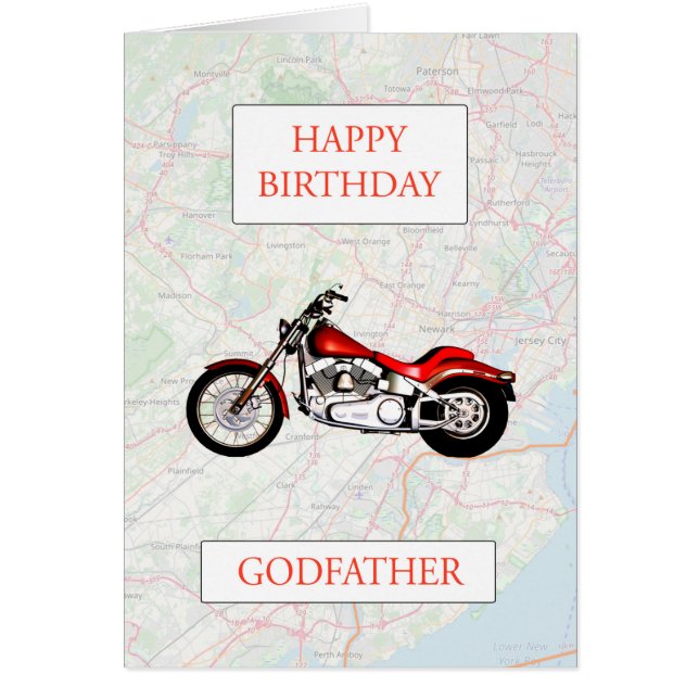 Godfather Map and Motorbike Birthday (Front)