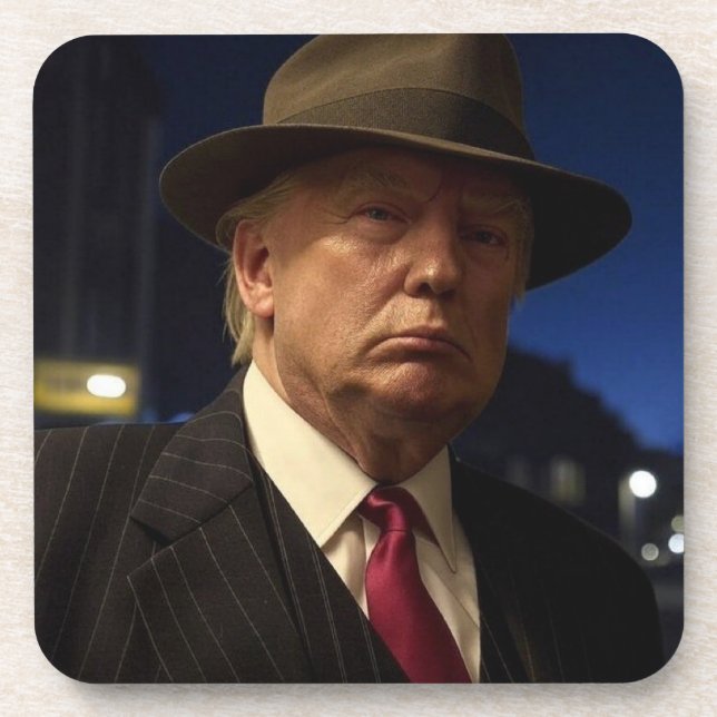 Godfather of America Don J. Trump  Coaster (Front)
