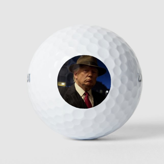 Godfather of America Don J. Trump  Golf Balls (Front)