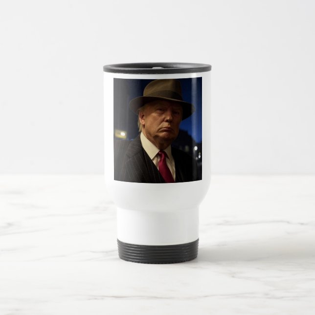 Godfather of America Don J. Trump  Travel Mug (Center)