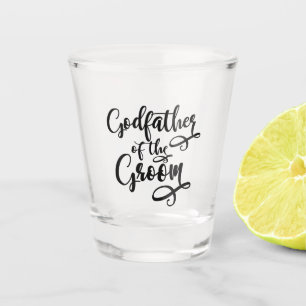 Godfather of the Groom Shot Glass