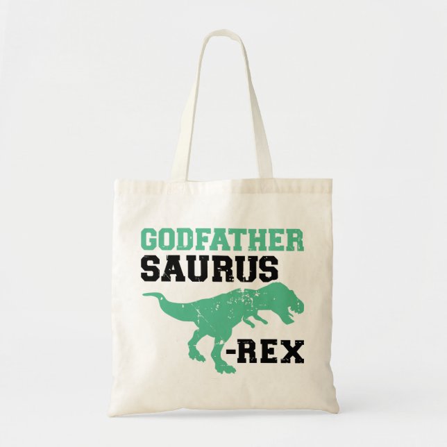 Godfather Saurus-Rex Tote Bag (Front)
