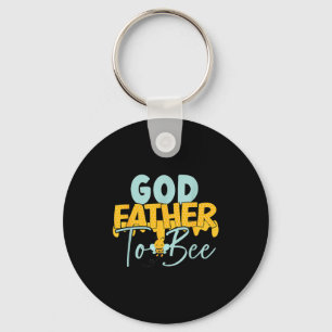 Godfather To Bee Father's Day New God Father  Key Ring