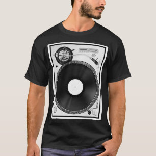 Godfather Turntables DJ Vinyl Record Player Turnt T-Shirt
