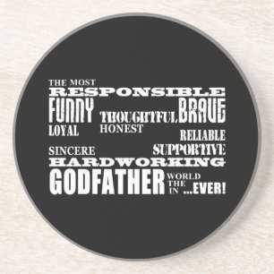 Godfathers Birthdays & Christmas : Qualities Coaster