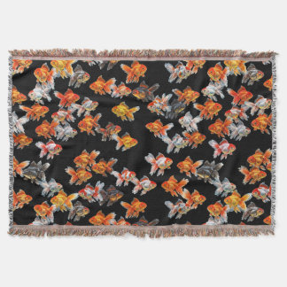 Godfish Parade Throw Blanket