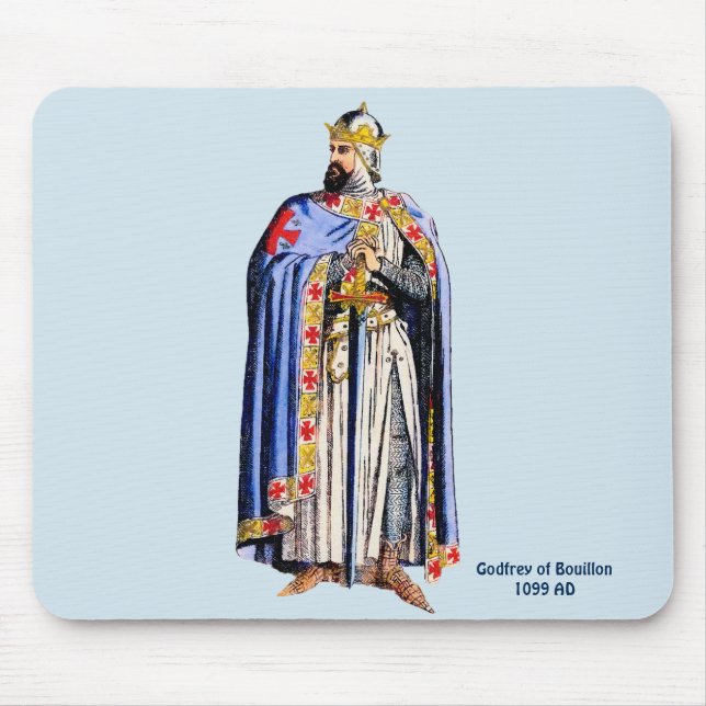 ~ Godfrey Bouillon Costume~ Mouse Mat (Front)