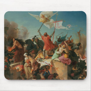 Godfrey de Bouillon, French Crusader Mouse Mat