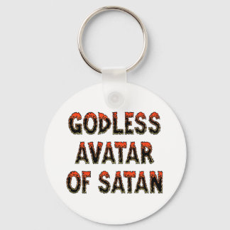 Godless Avatar of Satan Key Ring