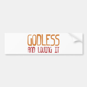 Godless Bumper Sticker