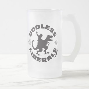 Godless Liberals Official Logo Frosted Mug