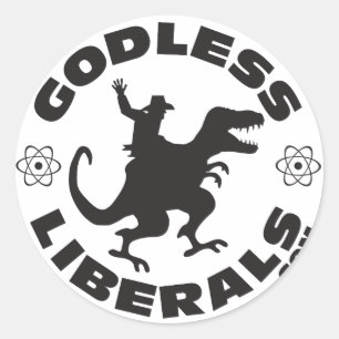 Godless Liberals Official Logo Sticker