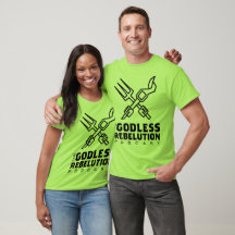 Godless Rebelution baseball shirt