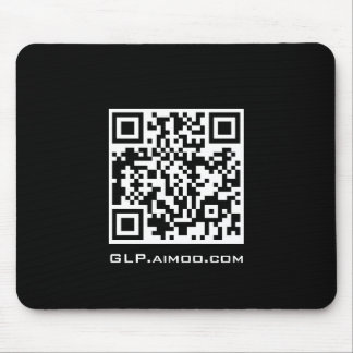 GodLike Production QR Code Logo Mouse Pad