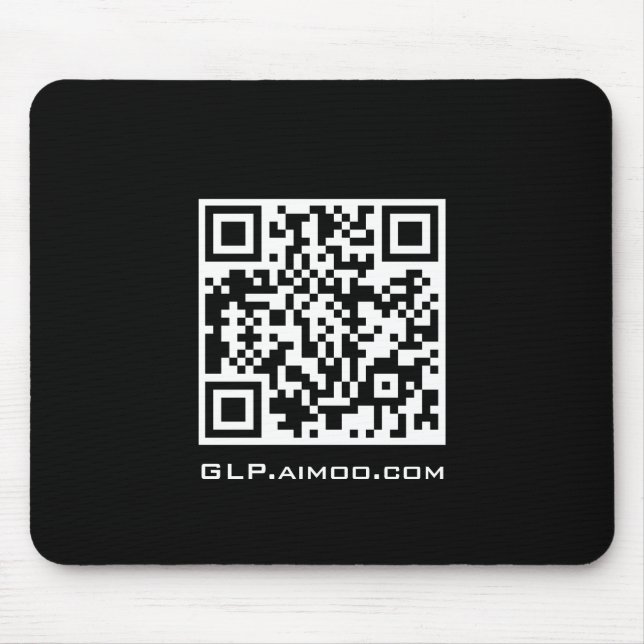 GodLike Production QR Code Logo Mouse Pad (Front)