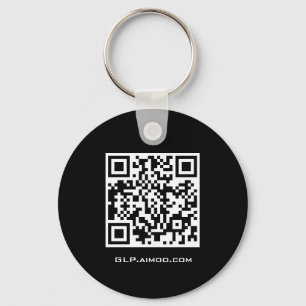 Godlike Production QR Logo Key-Chain Key Ring