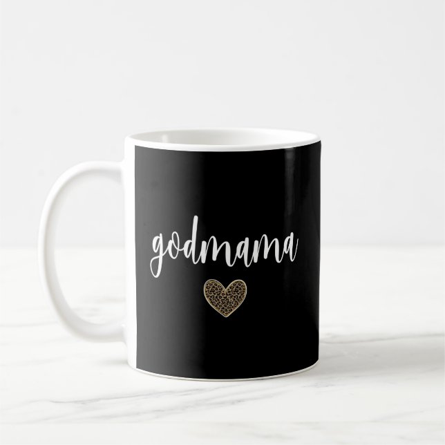 Godmama He Best Godmama Godmother Appreciation Coffee Mug (Left)