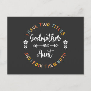 Godmommy Postcard