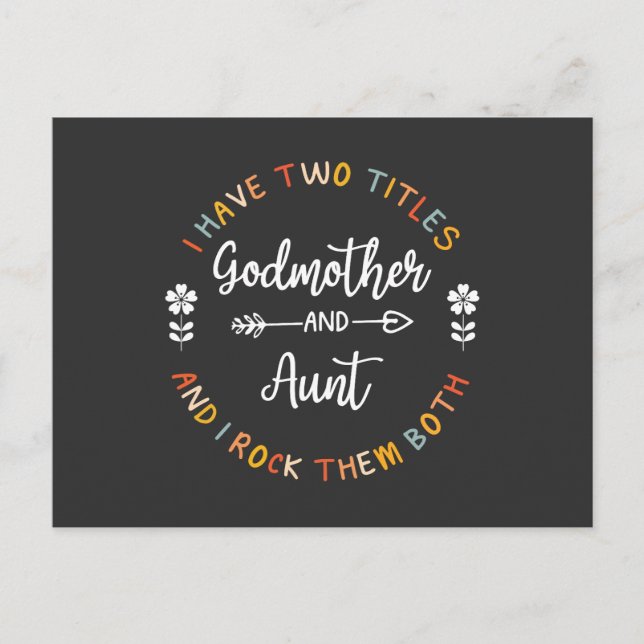 Godmommy Postcard (Front)