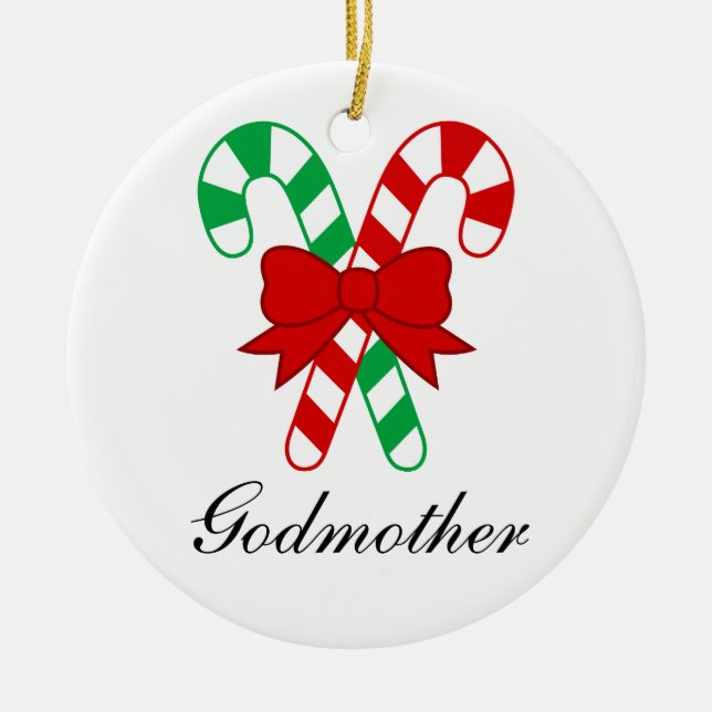 Godmother Christmas Ornament (Front)