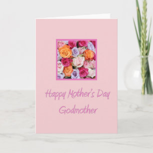 Godmother    Happy Mother's Day rose card