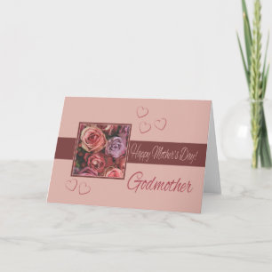 Godmother    Happy Mother's Day rose card